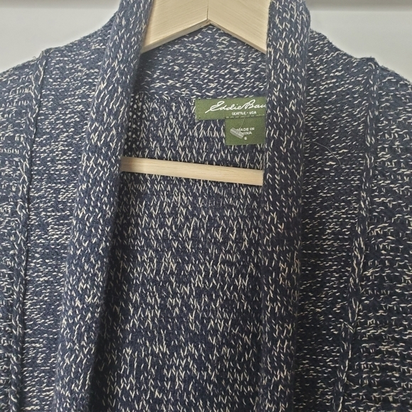 Eddie Bauer Women's Small Cardigan Marled long - Picture 2 of 7